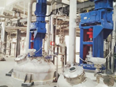 化学機械用(ミキサー)直交軸減速機